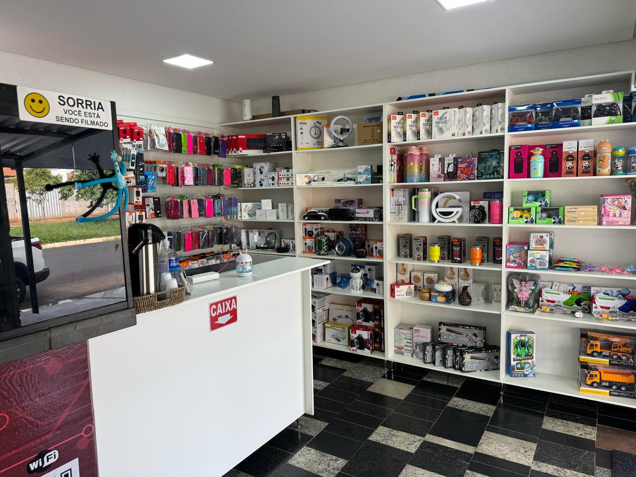 Interior da loja
